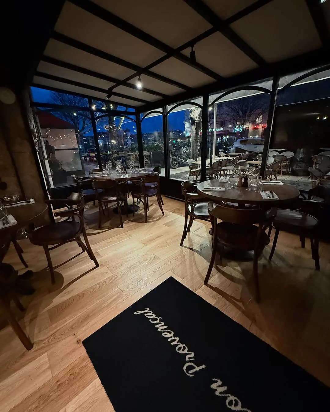 Intérieur du restaurant